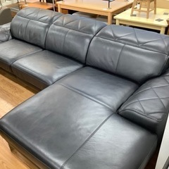 Leather world カウチソファー売ります！