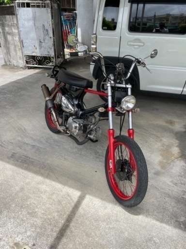 バイク　カブ号改造　90cc