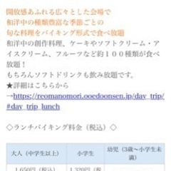 レオマワールドチケット1枚　ランチ券1枚の画像