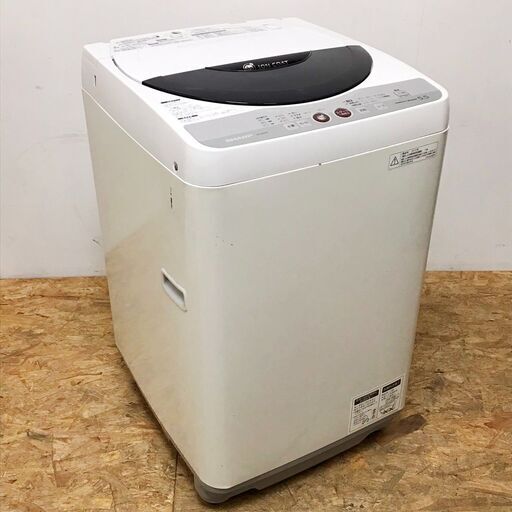 激安 大特価 シャープ 5.5kg 洗濯機 ES-GE55K-B 2010年製　/SL2