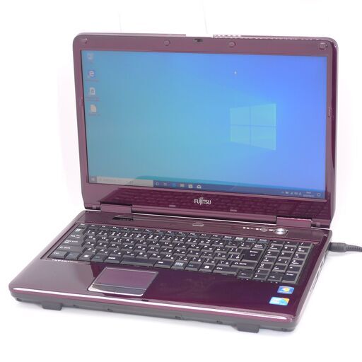 中古良品 日本製 Wi-Fi有 紫 ノートパソコン FUJITSU 富士通 NF/G50 Core i3 4GB 500G DVDマルチ 無線LAN Windows10 Office 即使用可 19,980円