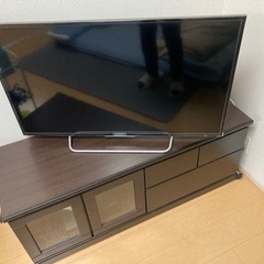 テレビ、テレビ台、レコーダーセット