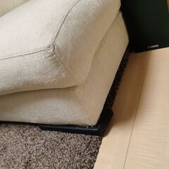 大塚家具 テラソー　ソファー　羽毛 　3人掛け ソファ　カウチソファの画像
