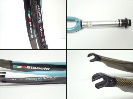 CC455 ビアンキ K-VID ALU CARBON フロントフォーク