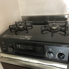 美品！グリル付きテーブルコンロ(パロマ)