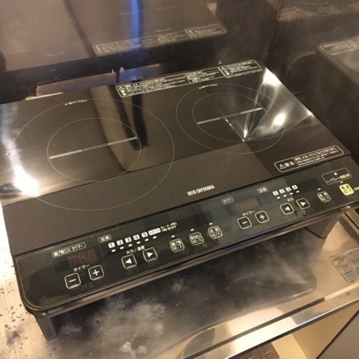 アイリスオーヤマ　IH二口コンロ