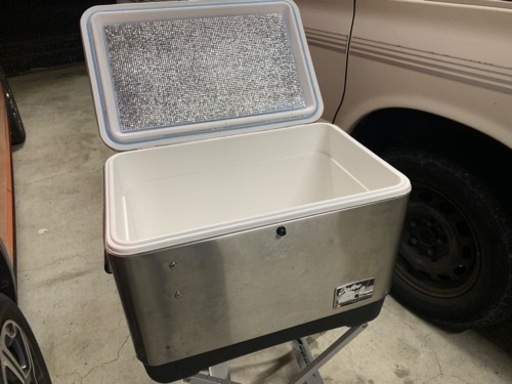 7000円から値下げ★ファミキャンにどうぞ★イグルーigloo ステンレスクーラー51L