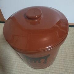 横須賀🆗新品 糠漬けのかめ大 ￥8900の品の画像