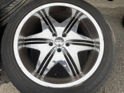 クライスラー300Cに使用　20インチ　メッキホイール