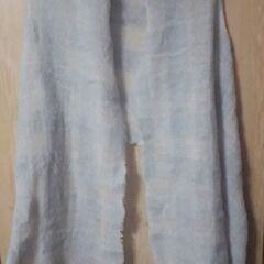 COACH大判ストールアルパカ混　新品未使用の画像