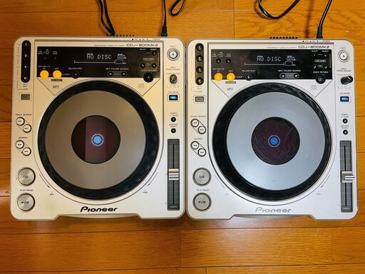 【値下げ】Pioneer CDJ-800MK2 2台セット パイオニア Pioneer CDJ-800MK2 2台セット CDデッキ 説明書