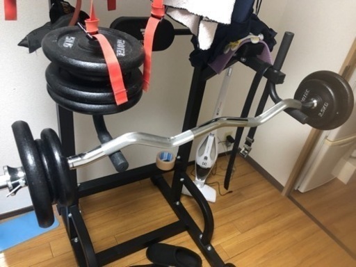 アヂャスタブルダンベル、EZバー、ベンチ、普通のダンベル、