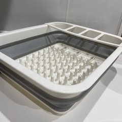 【キャンセル待ちのみ】折り畳める水切りかご キッチン用品