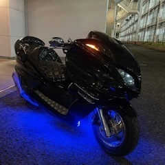 【YAMAHAマジェスティーc】4スピーカー　オールブラック　フ...