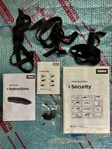 THULE Motion Sport (600) グロスブラック  TH6206 ルーフボックス　スーリー