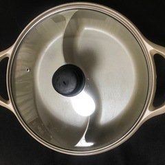 ガラス蓋付き　火鍋の画像