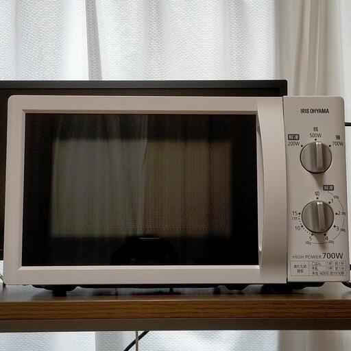 【動作確認済】アイリスオーヤマ　電子レンジ　50Hz 最大700W