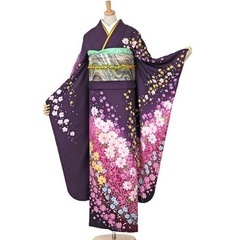着付け技能士1級　振袖の国家試験のモデル募集の画像