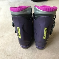 DOLOMITEスキーブーツ22.5㌢用（パープル）の画像