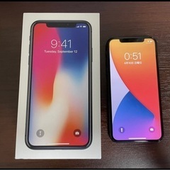  Apple iPhone X 64GB 　