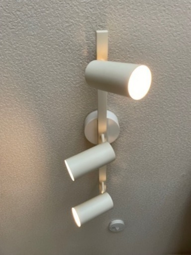 無印良品　スポットライト　LED 3つ
