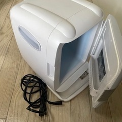 小型冷蔵庫、保温ボックD-CUBE S グレー の画像