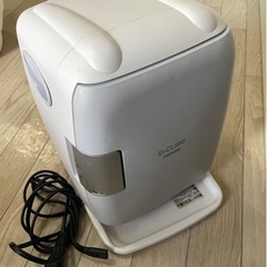 小型冷蔵庫、保温ボックD-CUBE S グレー 