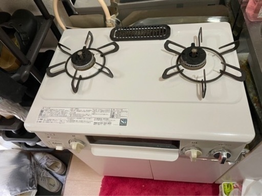 【お値下げ中】ガスコンロ　2018年式