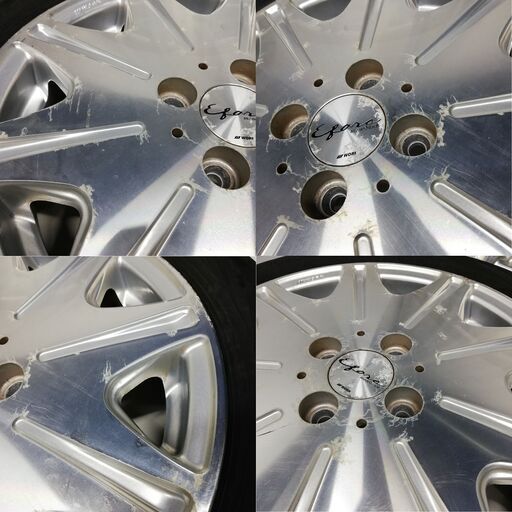 ＜ノーマルタイヤ  X  ホイール 4本＞ 165/55R15 ヨコハマタイヤ 60% 2019年製   15x5J WORK 4H -100 軽自動 インチアップ　　～横浜市旭区 ズーラシア近く～