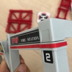 トミカ　ビルドシティ　サウンドライト消防署　トミカタウンの画像