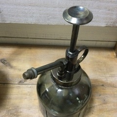 お洒落なガラススプレーボトル♪　グレータイプの画像