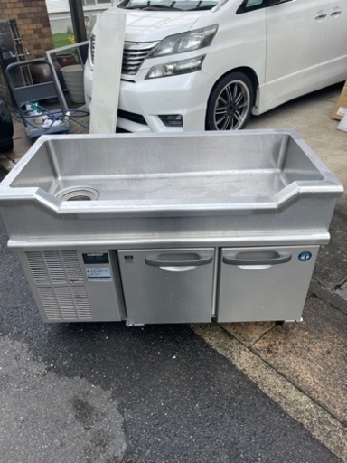 業務用冷蔵庫付き流し台