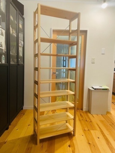 【直接引取限定】無印良品 パイン材 ユニットシェルフ