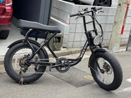 ロカフレーム フーマ メタルブラック 【ROCKA FLAME FUMA 】電動ファットバイク