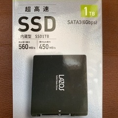 LAZOS 内蔵型　SSD 1TB 新品未開封