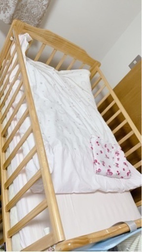 カトージ　ベビーベッド　全部セット