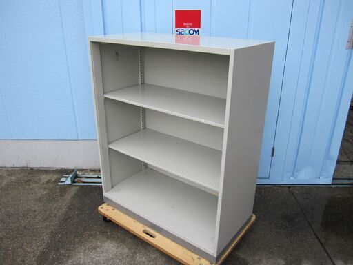 オープン書庫　ナイキ製　ニューグレー