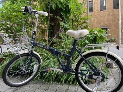 使用一年未満　折りたたみ式自転車