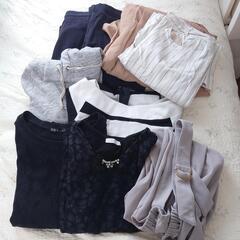 【取引中】レディース 洋服 9着セット トップス ズボン ワンピース等
