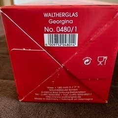 ⭐未使用、ワルターグラス 花瓶 ドイツ製の画像