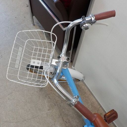 ジュニアサイクル 18インチ 水色 a.n.design works ssk304052 自転車 子供用 札幌 西野店