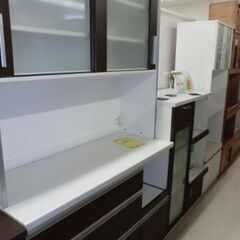 ジモティ来店特価!!!　食器棚　木目調　J-399