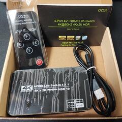 FERRISA HDMI 切替器 4K 60HZ 4入力1出力　...