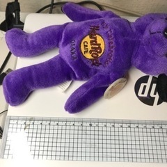 ハードロックカフェ大阪　クマのぬいぐるみの画像