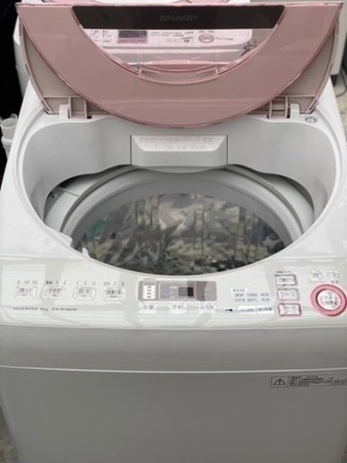 送料・設置込み　洗濯機　8kg SHARP 2016年