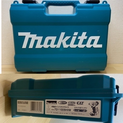 マキタ　TD110D 10.8V 充電式 インパクトドライバ　白　セット