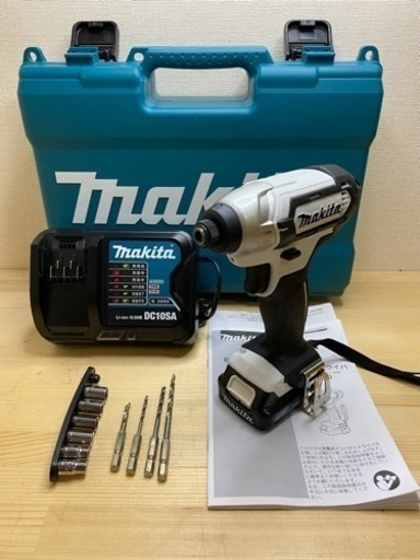 マキタ　TD110D 10.8V 充電式 インパクトドライバ　白　セット