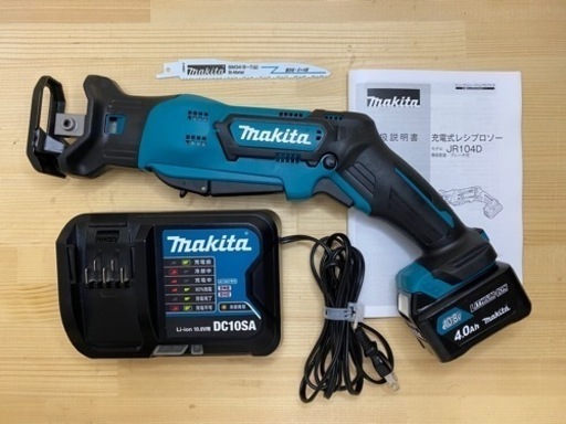 マキタ　JR104D 10.8V 充電式 レシプロソー　セット