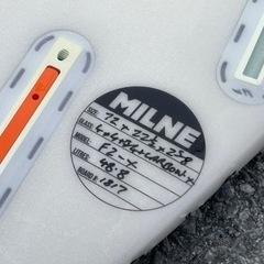 値引き！MILNE F-2ミルン サーフボード ミッドレングス 中古格安！の画像