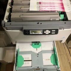 リコー　A3　レーザープリンタ　印刷汚れ有り　新品を開けたばかりで100枚印刷　IPSIO　SP　C710の画像